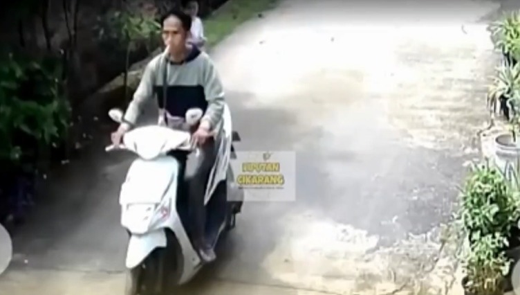 Modus Pedagang Buah, Residivis Ini Curi Motor Warga Bekasi di Siang Bolong